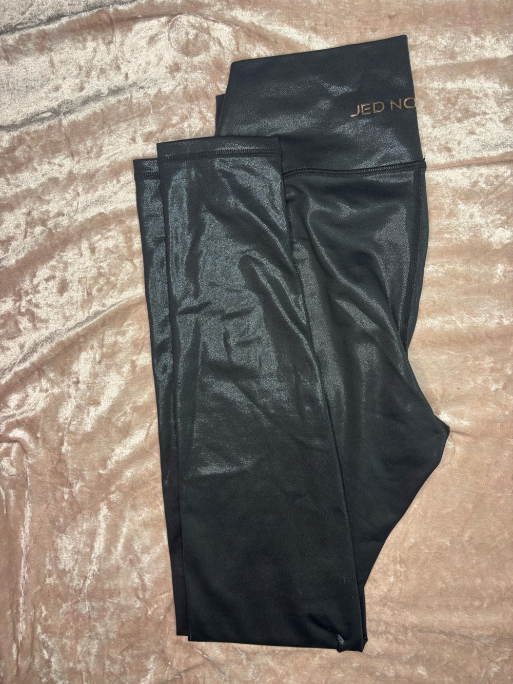 Jed North Shiny High-Waist Leggings – Sculpting Fit